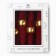 A set of napkins with a decorative. Rings Ethel Nappy 40x40 cm - 4 pcs, 100% HL
