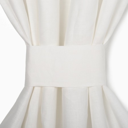 Set of curtains d/kitchen Ethel Lovely145x180cm-2 pcs, 100% flax 210 g/m2-1