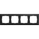 Frame for 4 posts WL14-FRAME-04, black color