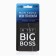 Cardboard fragrance "Boss", aroma ocean