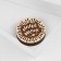 Magnetic needle "Hand Made", d = 6 cm, beige color