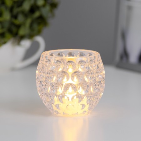 Night "Candle" LED from 3xlr44 batteries 7.5x7.5x7 cm-1