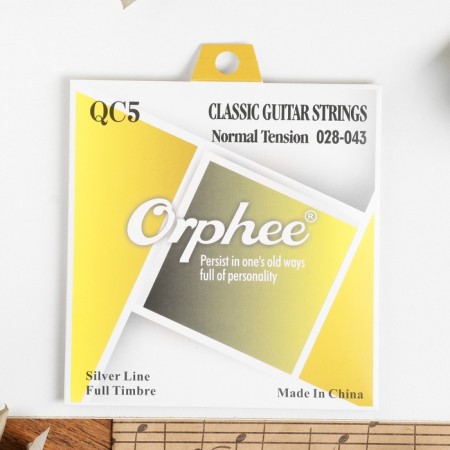 Strings for the classic guitar Orphee QC5, 028-043-3