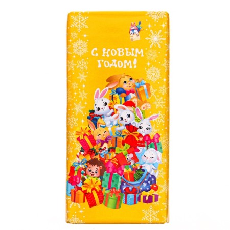 Milk Confectionery Tiles "Winter Fantasy", 100 g