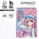 Notepad A6, 40 liters on the crest, soft cover "Anime"