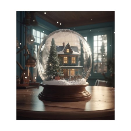 A set of napkins for setting the table "Magic ball", rectangular, size 32x46 cm, 4 pcs-2