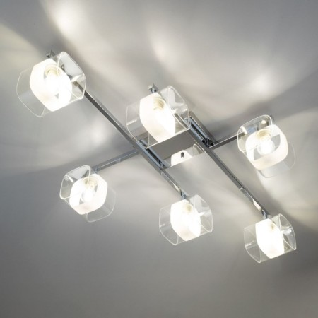 Ceiling chandelier "Virta" E14 6x60 watts-15