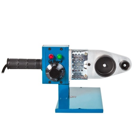 Assistance for welding plastic pipes Bort BRS-1000, 1000 watts, 300 ° C, 6 nozzles 20-63 mm-3