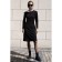 Women's dress, size 48, black color