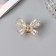 Hair crab "Dorotea" butterfly, 4 cm, gold