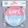 Paper plate for gender pati, set of 6 pcs.