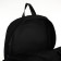 School backpack on lightning, 5 pockets, black color
