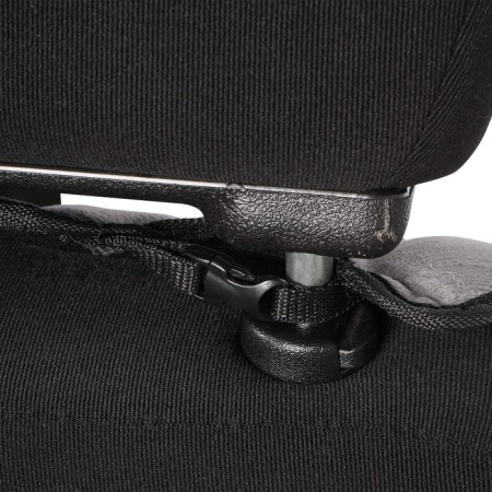 Kittle Kittle Kitchers for the Front seats universal Airline "Alcantara", 2 objects, color gray color-6