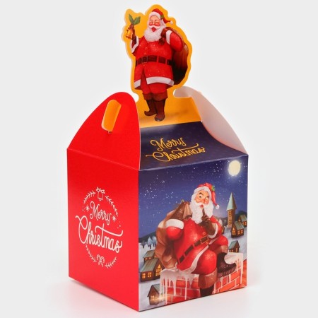 Recruitment box of New Year's "Christmas" mix 8.5 x 8.5 x 8.5 cm-6