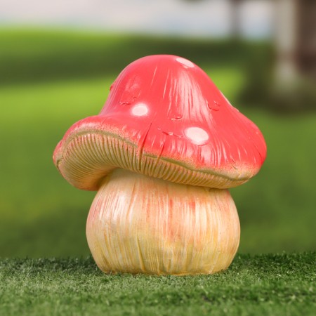 Garden figure "fly agaric" 13x13x13cm