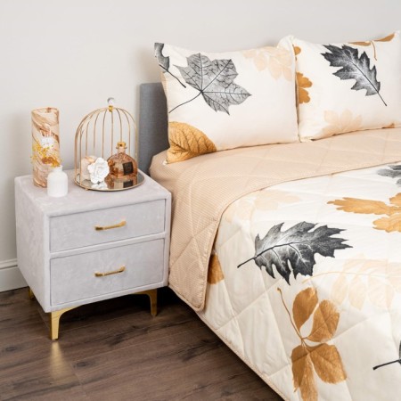 A set with a blanket duet Sofi de Marko "Massimo", size 230x250 cm, 150x220 cm - 2 pcs, 50x70 cm - 2 pcs-1