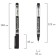 Marker for CD/DVD 0.5 mm, Brauberg, black