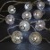 Garland “thread” 4 m with nozzles “ball mesh”, ip20, transparent thread, 20 LED, white glow, 8 modes, 220 V