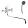 Komrad S11-143-1 bath mixer, two-wound, shower watering can and hose