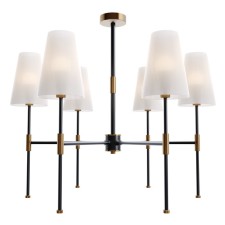 Caustra Freya Fr5196PL-06BBS TIDA, 630x630x630 mm, E14, 6x40W, black color and brass