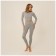 Sports legins, size m, color gray color