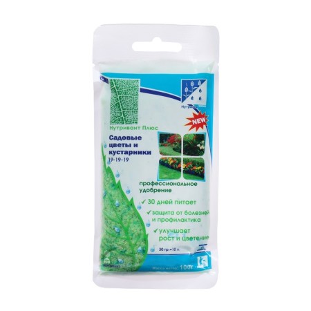 Fertilizer Nutrinant Plus garden flowers and shrubs 19-19-19, 100 g