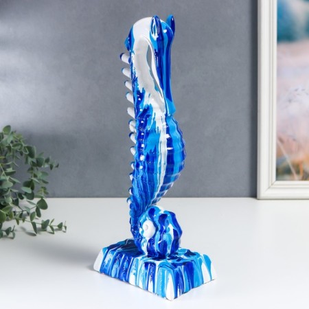 Souvenir Polystone "Sea Horse" Sunses of paint 37.2x10x15.5 cm