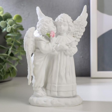 Polystone souvenir "Snowty Angels - Secret" 14.7x10x7 cm