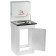 Washbuilder "Termix", with EVN, 1250 W, tank metal, stainless sink, 17 l, white
