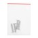 Zein filter case, 10SL, 3/4 ", double, for cold water, key, fastening, transparent