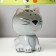 Board "cat" E14 15W 20x20x32 cm Risalux