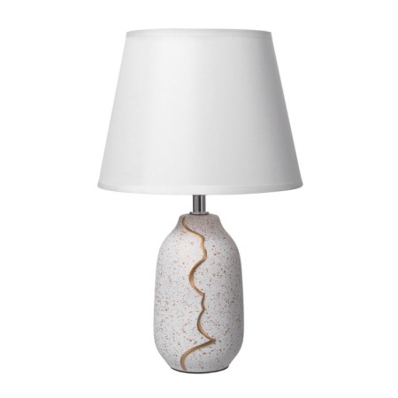 Board lamp "Jasmine" E14 40W white-gold 20x20x33 cm Risalux-6