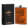 Flask for alcohol and water, 270 ml, "fisherman", stainless steel, gift, army, 9 oz