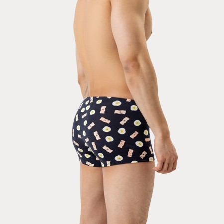 Panties men's boxers, dark gray color, size 48 (m)-1