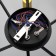 Chandelier 2721/6 E27 40W black and gold 60x60x30 cm