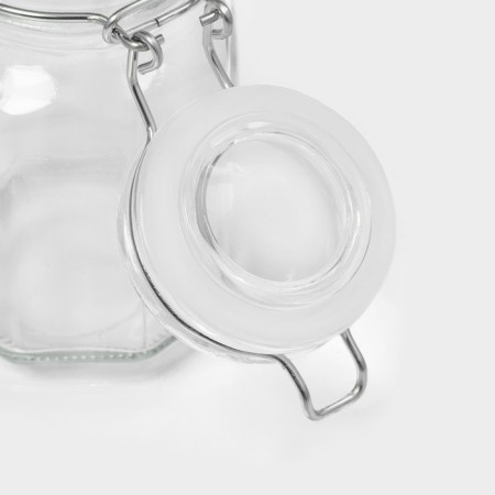 Glass jar for spices with a mound of the shade “Glass”, 100 ml, 6 × 7 × 8 cm, 6 faces-5