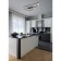 Ceiling light MayToni Mod015CL-L80B, 3XLED, 80W, 8x68x8 cm, 4100lm, black color Black