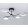 LED ceiling LED with Ambrella Light, Linetech, FL5151, 4200LUM, 3000-6400K, black color, chrome