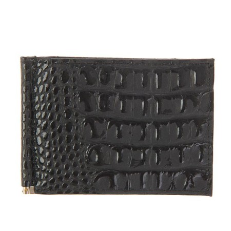 Build clamp, 1 department for credit cards, black color