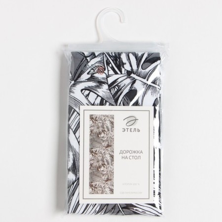 Palm Leaves 40x149 cm track, 100% cotton, sarzha 190 g/m2-2
