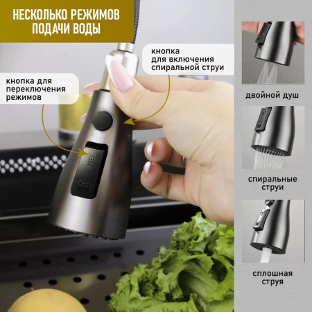 Zein M03, S = 3.0 and 0.7mm, mixer, basket, cutting board, siphon, graphite-6