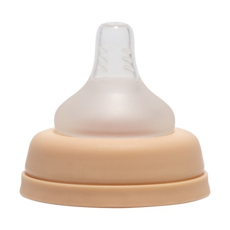 A bottle for feeding with a wide throat and silicone nipple milk, 360 ml, 0+-6