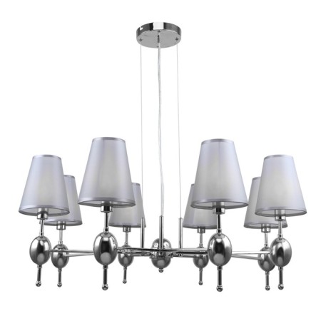 Suspension lamp 8x40W E14, size 86x86x100 cm-1