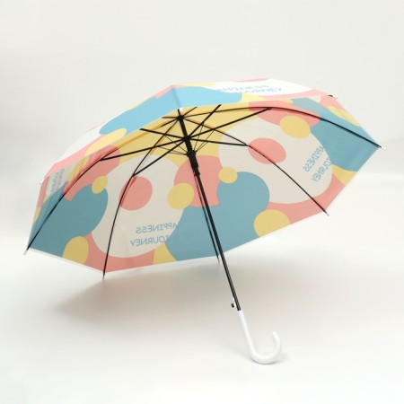 Umbrella - a half -automatic “rainbow circle”, 8 spokes, R = 46 cm, Mix drawing-2