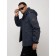 Sports male jacket, size 48, dark blue color