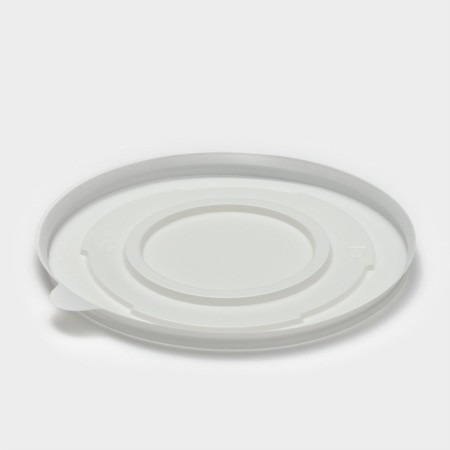 Disposable cover for soup bowl ps, d = 13.5 cm, white color-1