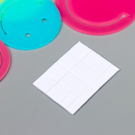 Stick phosphorus plastic "Smiles" set 8 pcs 20x13 cm-3