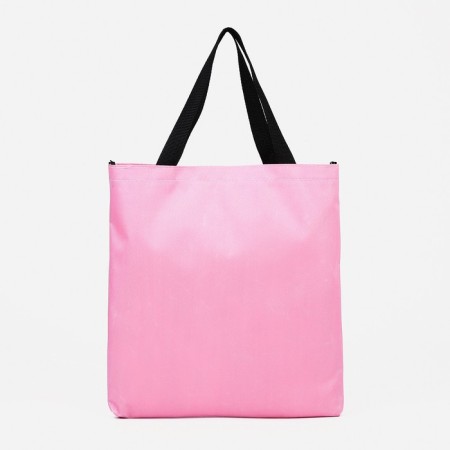 A backpack with a zipper, an outer pocket, a set of a chover, bag, pink color-6
