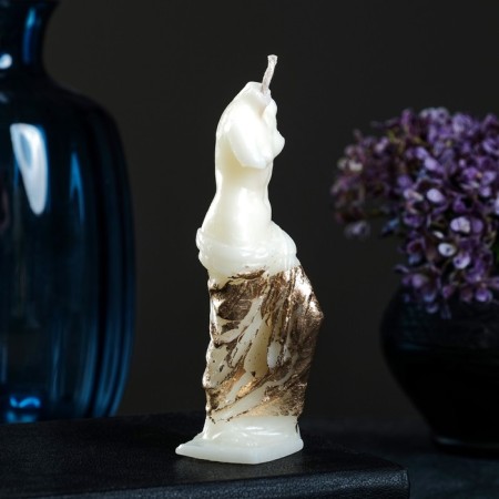 Figure candle "Venus No. 2" Milk with a whip 12cm-1