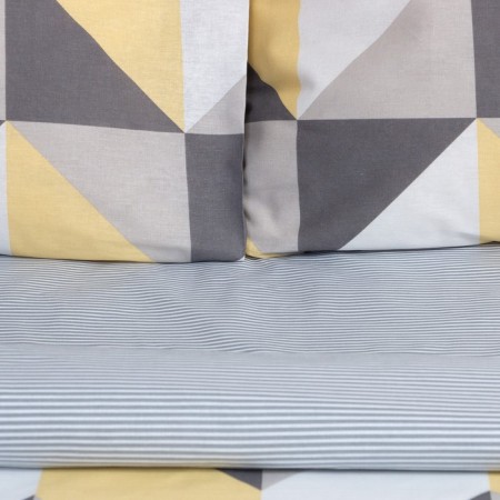 Bedding Ethel euro "Gold Illusion" 200*217 cm, 220*240 cm, 70*70 cm - 2 pcs-3